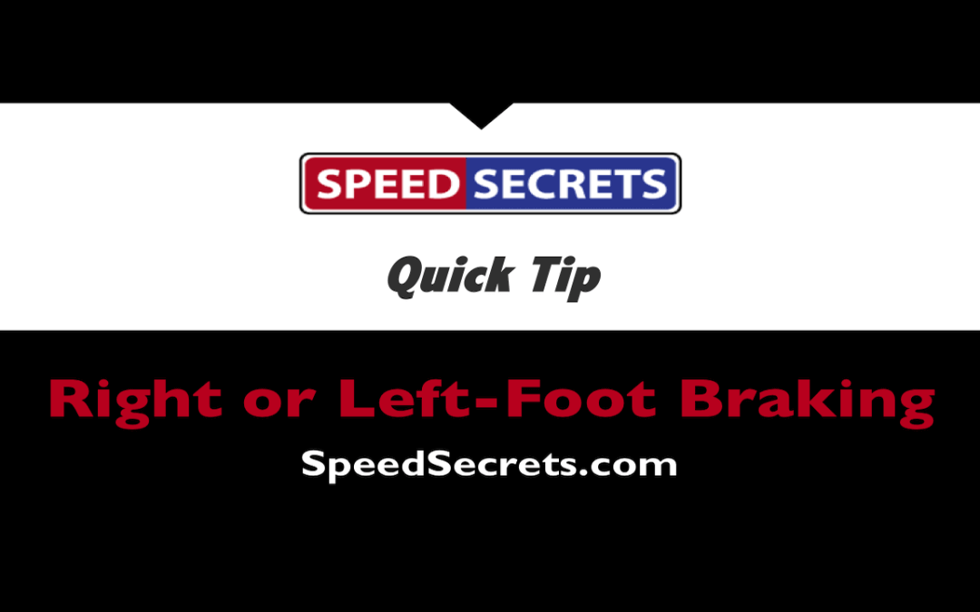 Right- or Left-Foot Braking? – Speed Secrets Quick Tip