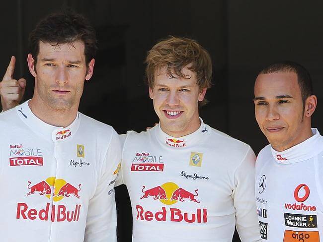 Webber-Vettel-Hamilton