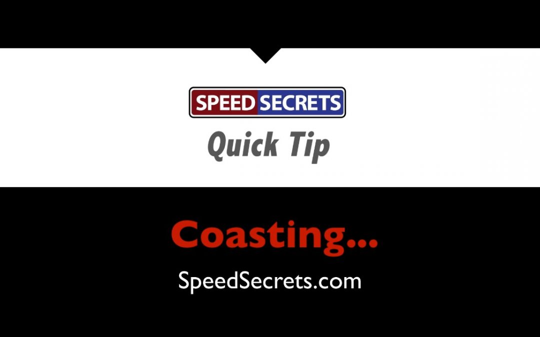 Q: Is it okay to lift off the throttle & coast before braking?