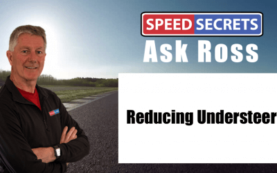 Q: How can I reduce the amount of understeer I experience – with my driving technique or car’s setup?