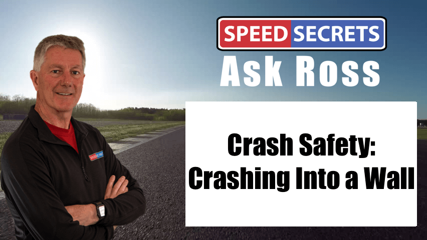 Q: If I’m about to crash into a wall, am I better to hit it head-on or sideways?